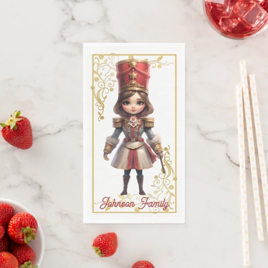 クリスマス・くるみ割り人形 ペーパーナプキン (インサイチュ)