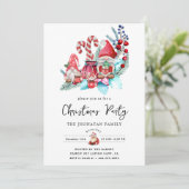 クリスマス・くるみ割り器が分離 招待状 (スタンド正面)