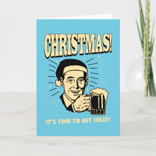 クリスマス: それはすてきになる時間です シーズンカード (正面)