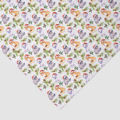 クリスマス|のかわいい森林動物パターン 薄葉紙 (詳細)