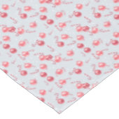 クリスマス|のヴィンテージのキャンディ・ケーンパターン テーブルクロス (アングル)