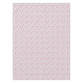 クリスマス|のヴィンテージのキャンディ・ケーンパターン テーブルクロス (正面)