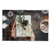 クリスマス – の時与え間 枕カバー (裏面)