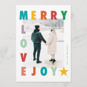 クリスマス はっきりした| LOVE JOYモダンの写真数々の| LOVE JOY (正面)