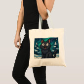 クリスマス アイスランドのユールキャット トートバッグ (正面(商品))