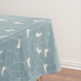 クリスマス·アイス·スケートの模様-クリスマスプレゼント テーブルクロス