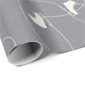 クリスマス·アイス·スケートの模様-クリスマスプレゼント ラッピングペーパー (ロールコーナー)