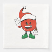 クリスマス アップル - 甘くて楽しいホリデー デザイン (正面)