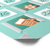 クリスマス・アドベントカレンダー ポスター (角)