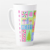 クリスマス・アドベント・カレンダー カフェラテマグ (左アングル)