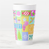 クリスマス・アドベント・カレンダー カフェラテマグ (正面)