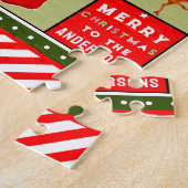 クリスマス・アドベント・カレンダー ジグソーパズル (側面)