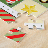 クリスマス・アドベント・カレンダー ジグソーパズル (側面)