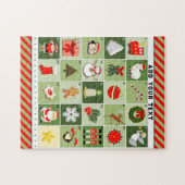 クリスマス・アドベント・カレンダー ジグソーパズル (横)