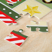 クリスマス・アドベント・カレンダー ジグソーパズル (側面)