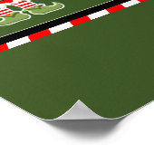 クリスマス アドベント カレンダー ポスター (角)