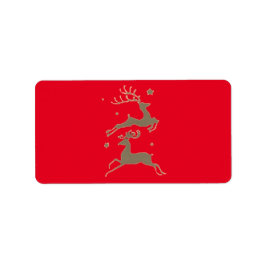 クリスマス アドレス ラベル 季節のグリーティング