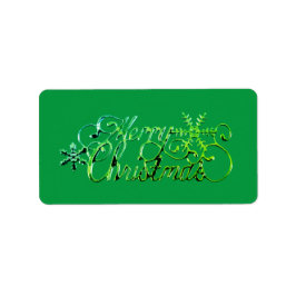 クリスマス アドレス ラベル 季節のグリーティング