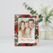 クリスマス アネモネ 花の背景 ホリデー (スタンド正面)