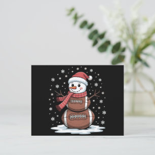 クリスマス アメリカンフットボール スノーマン Xmas スポーツ