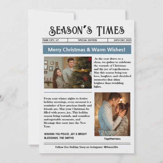 クリスマス アーカイブ フォト コラージュ (正面)