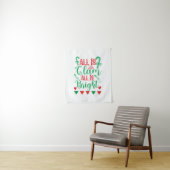 クリスマス アート すべては輝いている タペストリー (インサイチュ)