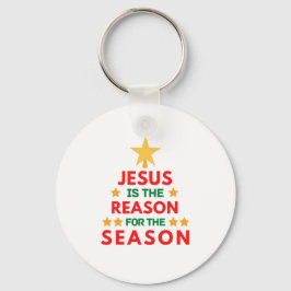 クリスマス・イエスが季節の理由だ キーホルダー