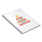 クリスマス・イエスが季節の理由だ ノートブック (右側)