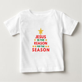 クリスマス・イエスが季節の理由だ ベビーTシャツ