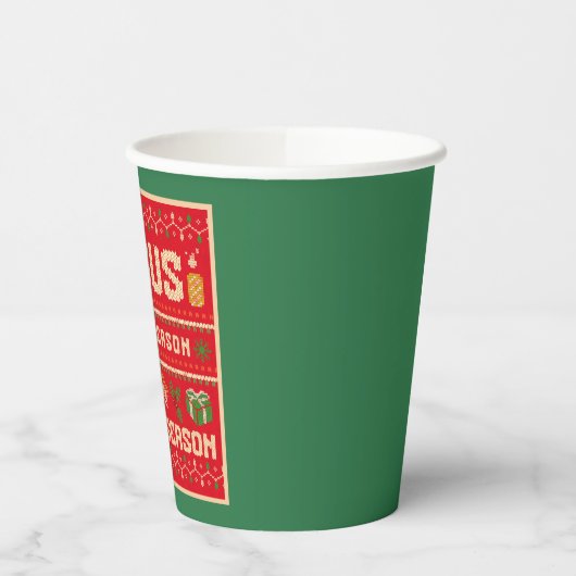 クリスマス・イエスが季節の理由だ 紙コップ (左)