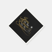 クリスマス・イエスが季節の理由 スタンダードカクテルナプキン (角)