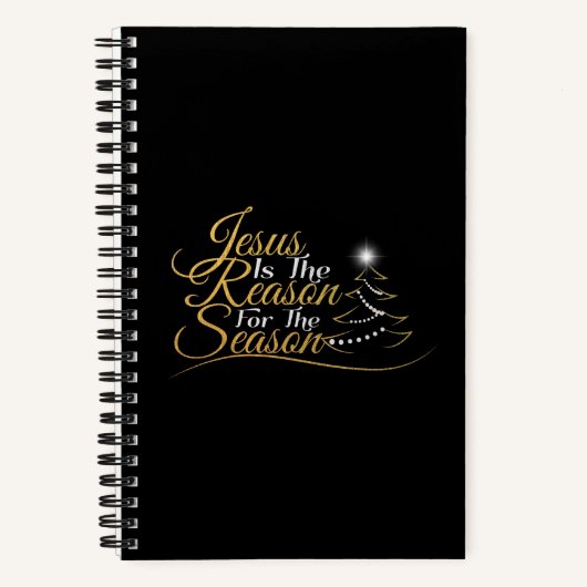 クリスマス・イエスが季節の理由 ノートブック (正面)