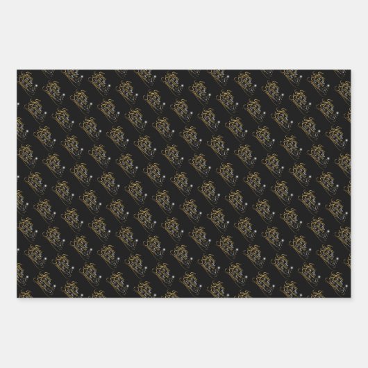 クリスマス・イエスが季節の理由 ラッピングペーパーシート (正面3)