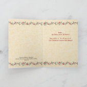 クリスマス...イエスの名において…二つ折りカード! シーズンカード (内部)