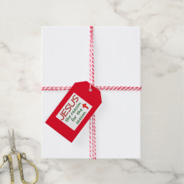 クリスマス・イエスの季節の理由 ギフトタグ