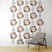 クリスマス | イエスの理由シーズン | フェスティバルリース タペストリー (インサイチュ)