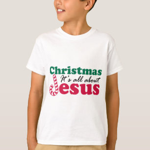 クリスマス-イエス・キリストについて完全にあります Tシャツ