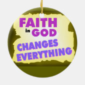 クリスマス・イエス セラミックオーナメント (裏面)