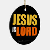 クリスマス・イエス セラミックオーナメント (右)