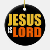 クリスマス・イエス セラミックオーナメント (裏面)