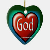 クリスマス・イエス セラミックオーナメント (右)