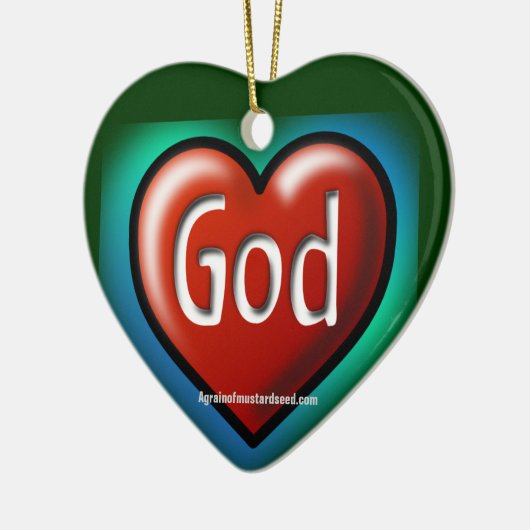 クリスマス・イエス セラミックオーナメント (左)