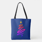 クリスマス・イエス・ブルーカスタマイズ卿 トートバッグ (裏面)