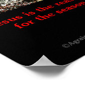 クリスマス・イエス ポスター (角)