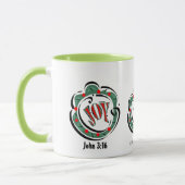 クリスマス・イエス マグカップ (左)