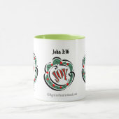 クリスマス・イエス マグカップ (中央)