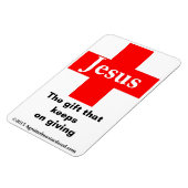 クリスマス・イエス マグネット (左側)