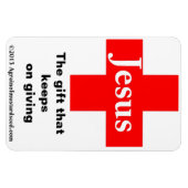 クリスマス・イエス マグネット (横)