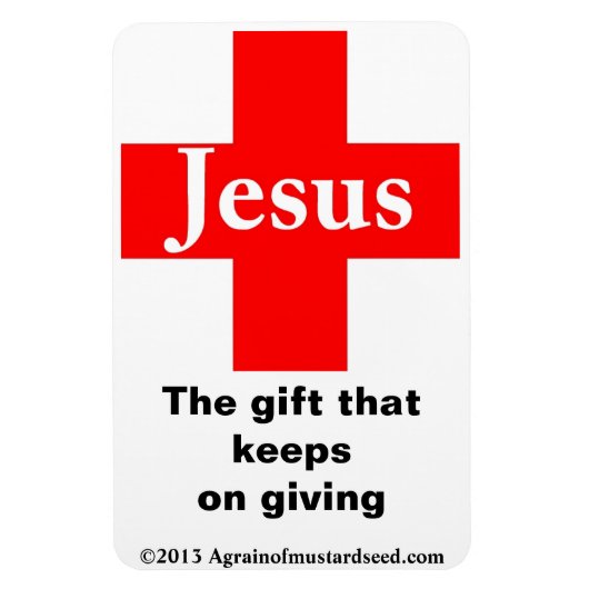 クリスマス・イエス マグネット (縦)