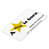 クリスマス・イエス マグネット (左側)